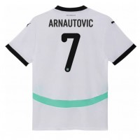 Austrija Marko Arnautovic #7 Gostujuci Dres za Ženska EP 2024 Kratak Rukav